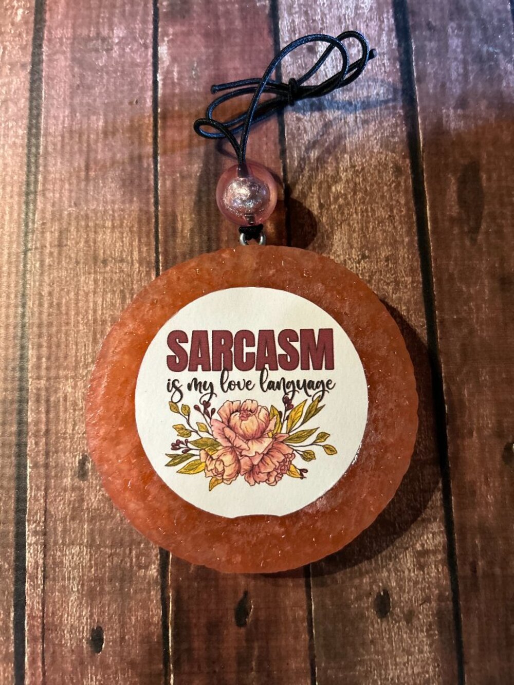 Sarcasm Is My Love Language Car Freshie